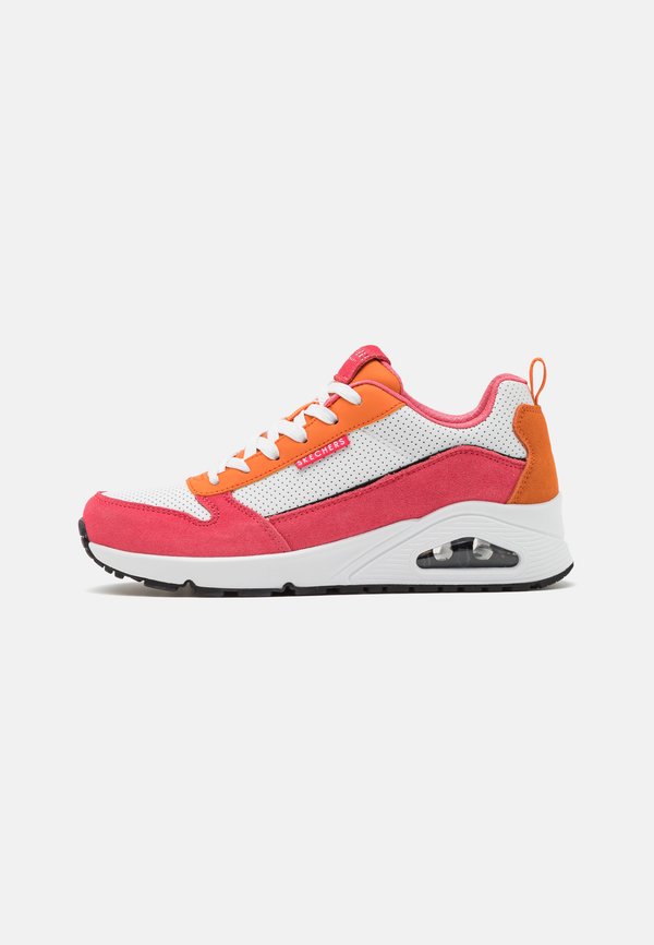 Skechers UNO  - Trainers - pink/orange/white