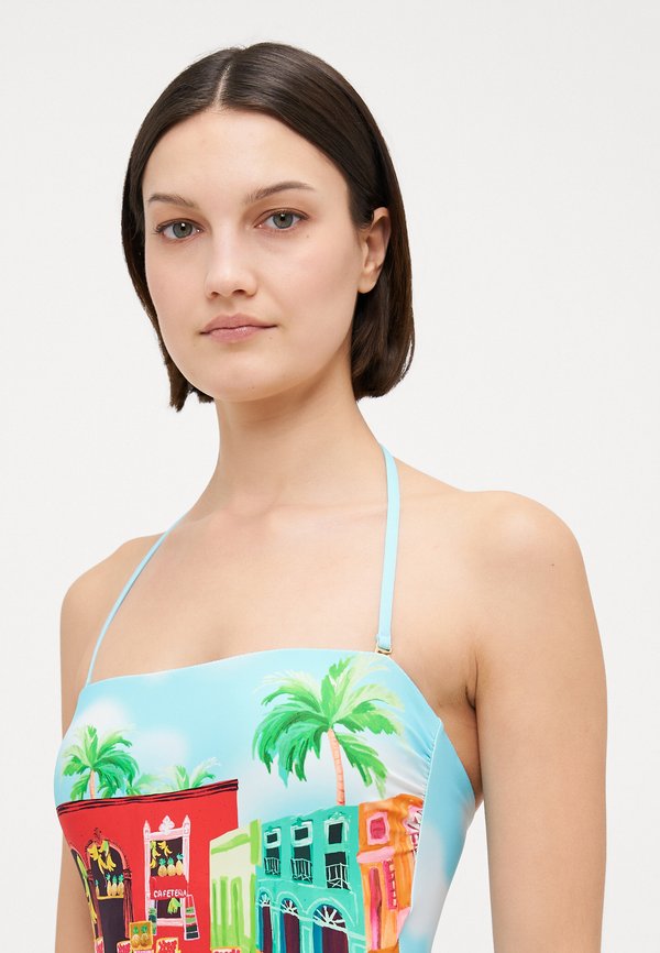 Seafolly CUBA BANDEAU ONE PIECE