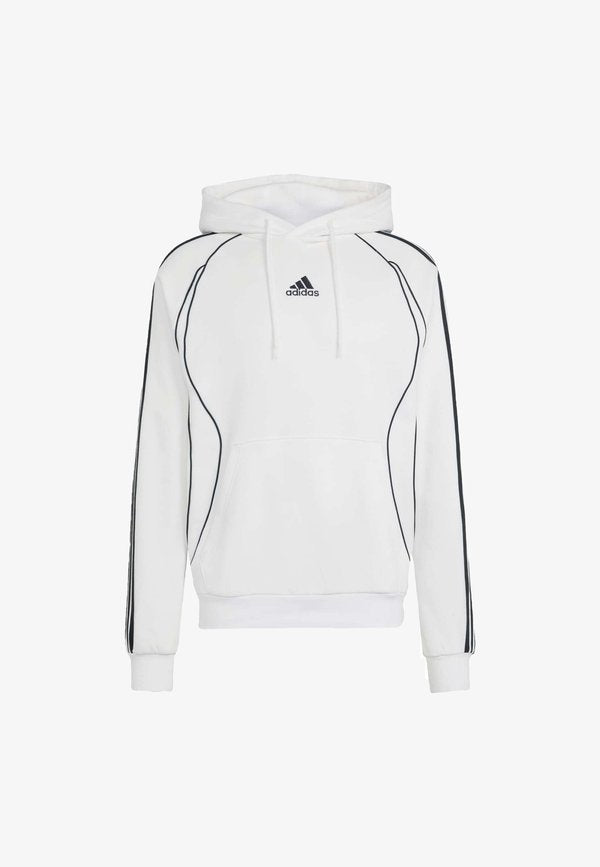 adidas Originals TEAMGEIST ADICOLOR - Hoodie - white   black