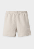 Nike Sportswear STUDIO FLEECE MEDIUM WEIGHT MID-RISE SHORTS - Shorts - cream/sail