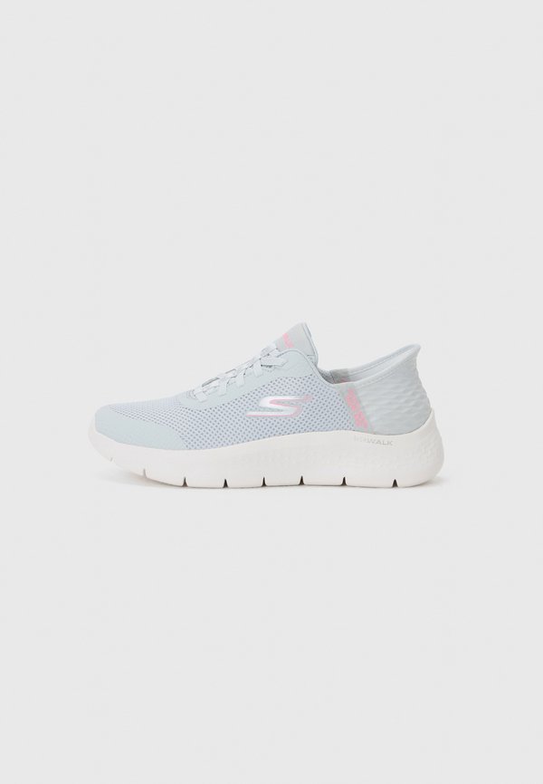 Skechers GO WALK - Trainers - gray/pink