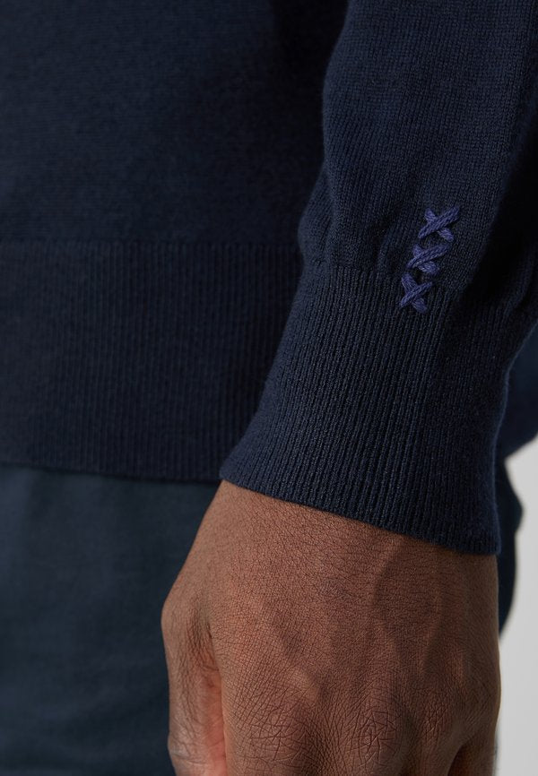 Scotch & Soda CORE DROPPED SHOULDER MOCK NECK