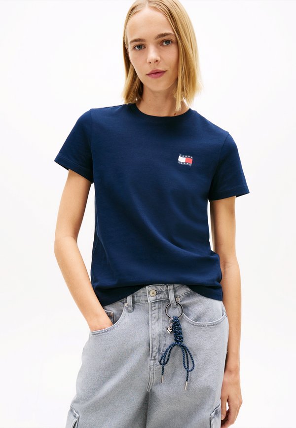Tommy Jeans WAVY FLAG BACK LOGO JERSEY T-SHIRT