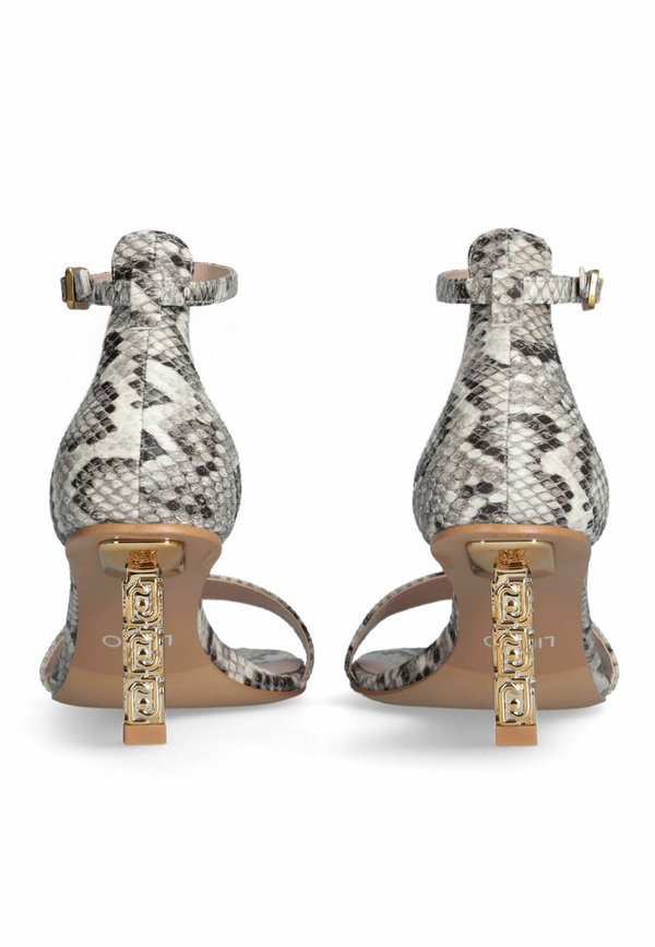 LIU JO LIU JO SANDALS WITH BRANDED HEEL