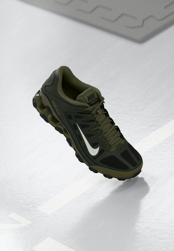 Nike Performance M NIKE REAX 8 TR MESH - Training shoe - sequoia/summit white/med olive/black