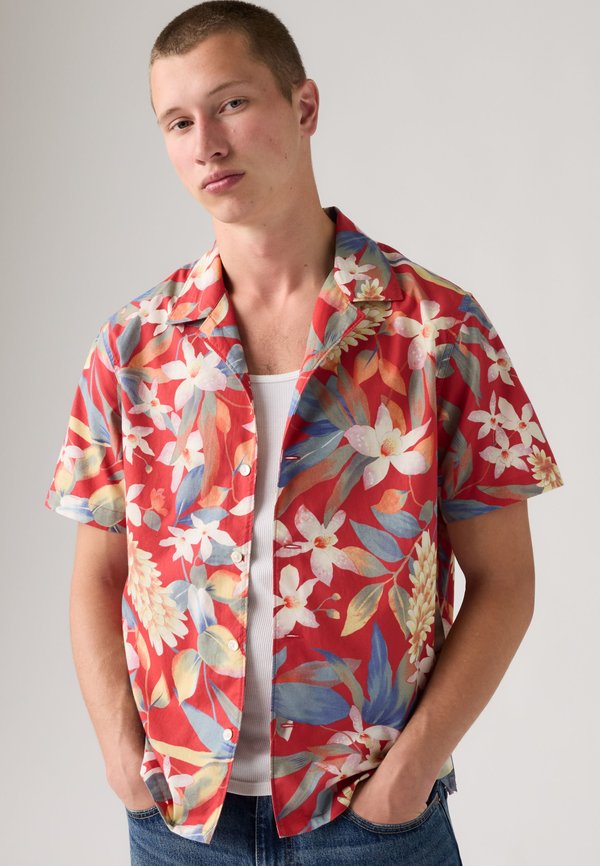 Levi's® SUNSET CAMP - Shirt - dallas floral print red