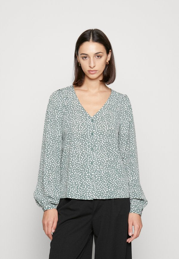 Vero Moda Tall VMNAJA V NECK PLEAT