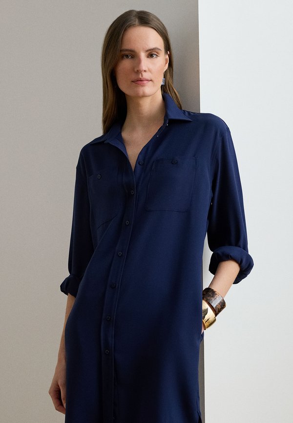 Lauren Ralph Lauren DOUBLE-FACED GEORGETTE SHIRTDRESS
