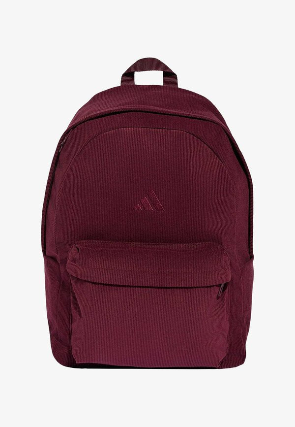 adidas Performance ESSENTIALS MATERIAL BACKPACK UNISEX - Rucksack - maroon   amazon red