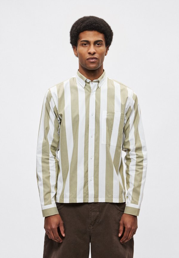 Lindbergh STRIPED CROPPED SHIRT