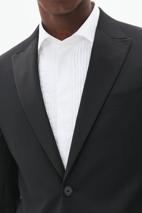 Matinique MAGEORGE TUX SATIN TRIMMED BLAZER
