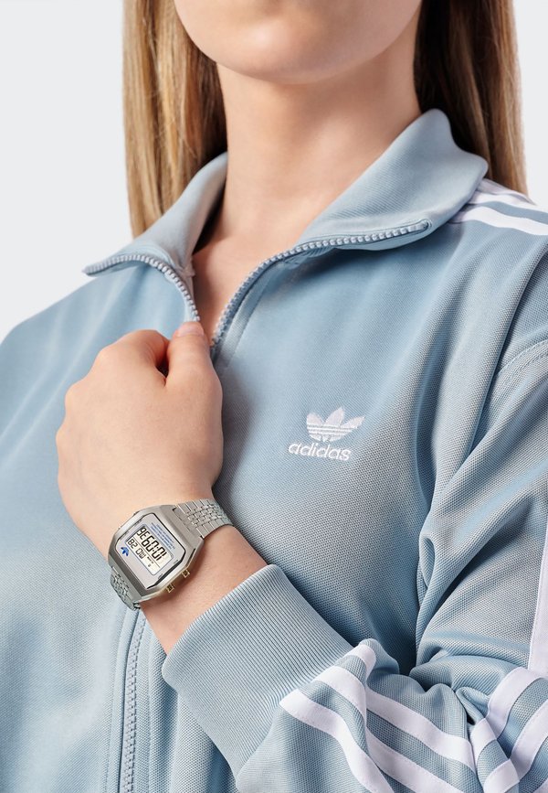 adidas Originals DIGITAL TWO - Digital watch - silver tone