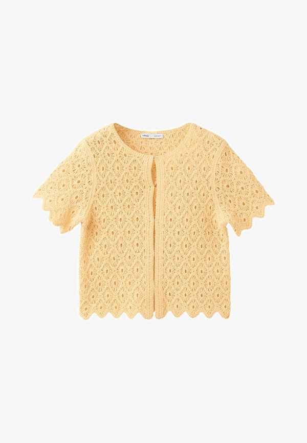 Mango ADULT - Cardigan - light yellow