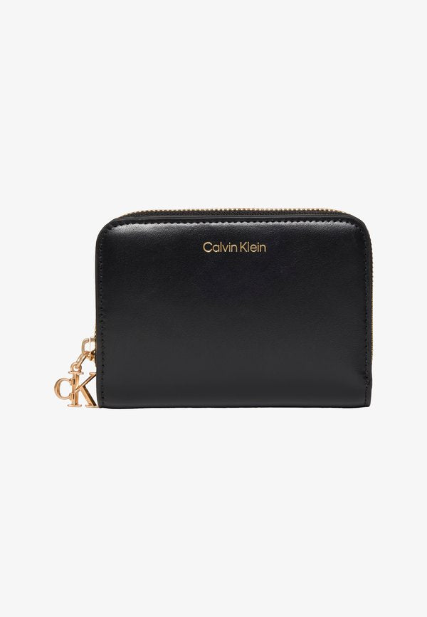 Calvin Klein MEDIUM FLAP - Wallet - black