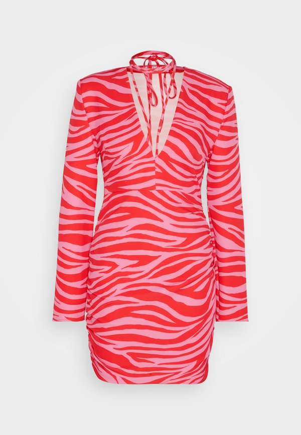 NA-KD DRAPED FRONT MINI DRESS