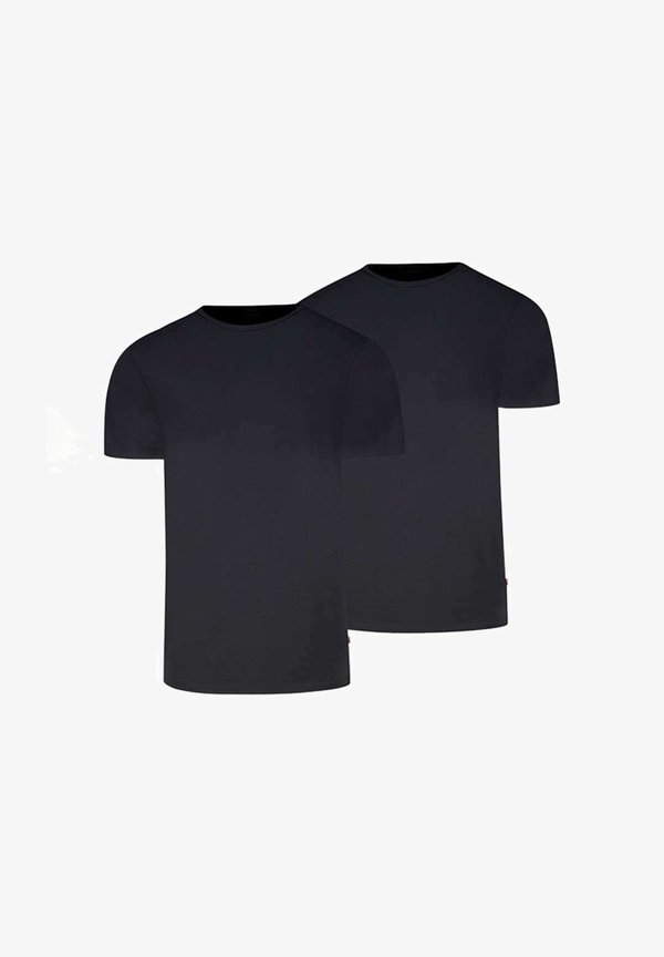 Levi's® LOTS DE T-SHIRTS 2PACK - Basic T-shirt - noir