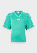 Puma FUTURE ARCHIVE FITTED WAIST  - Print T-shirt - vibrant green