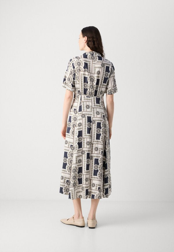 Marc O'Polo DRESS SHORT SLEEVES COLLAR BUTTONED PRINTED