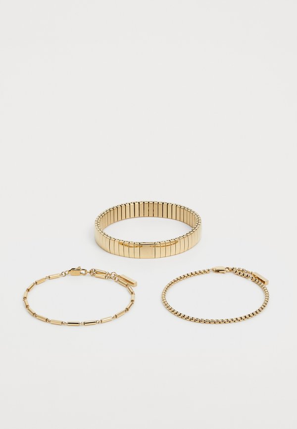 Calvin Klein STACKED 3 PACK - Bracelet - gold-coloured