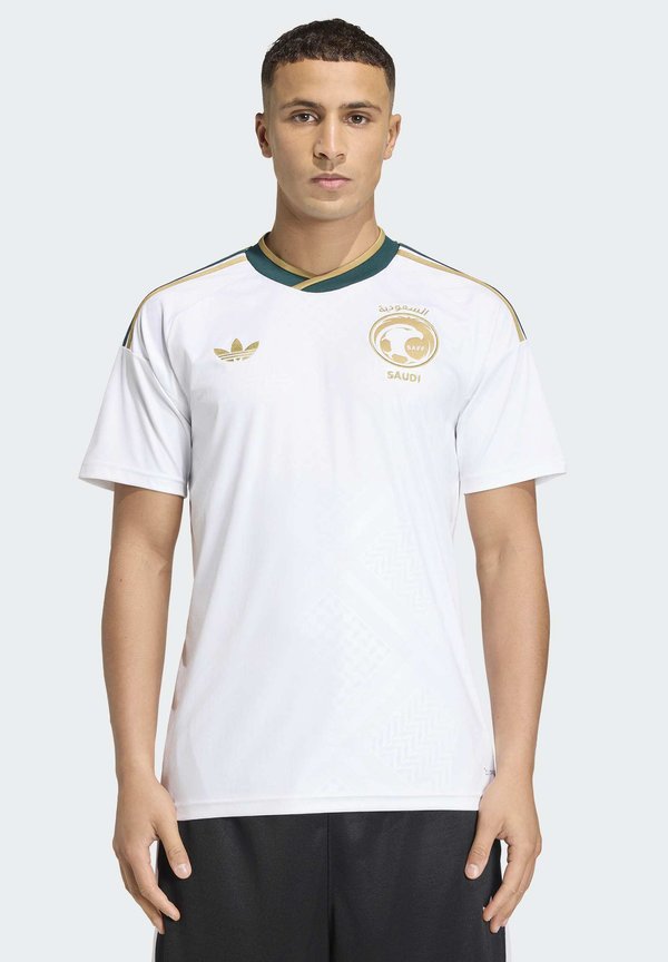 adidas Performance SAUDI ARABIA 26 AWAY - National team wear - white/khaki/aurora ivy