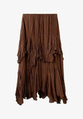 Mango Maxi skirt - braun