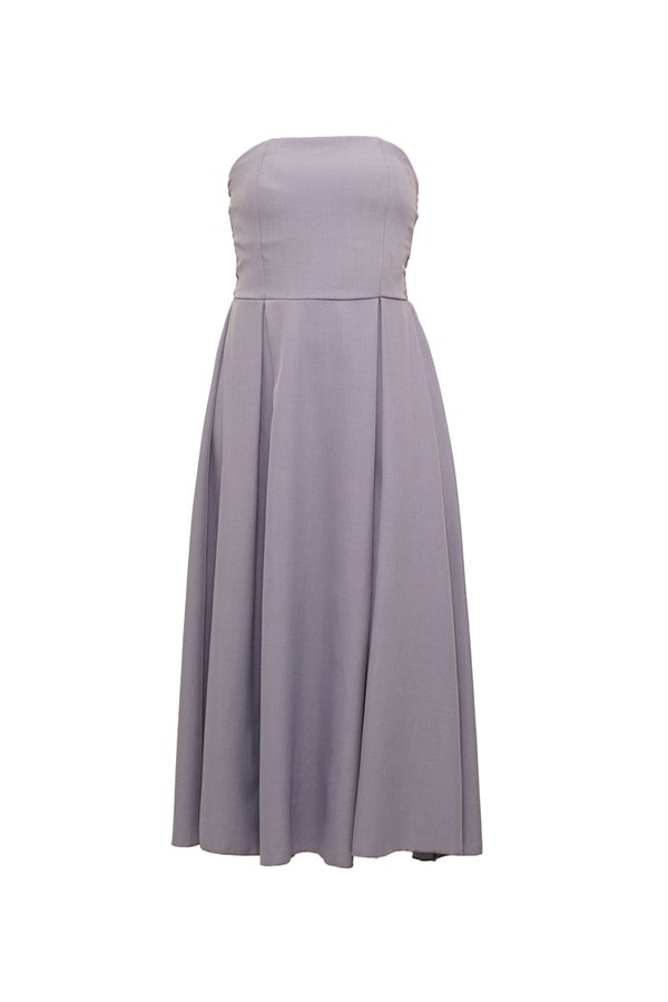 WAL G. LILIANNE BANDEAU MAXI DRESS