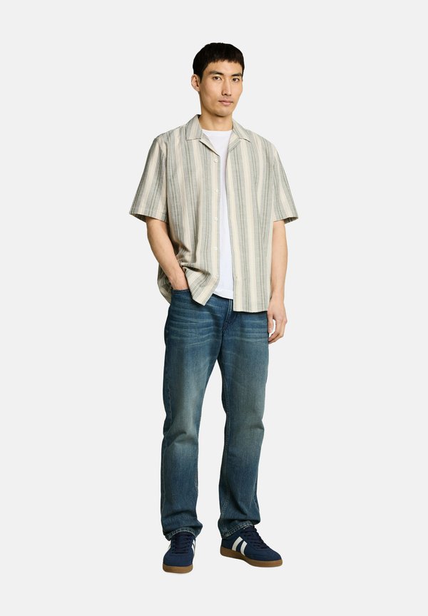 TOM TAILOR COMFORT FIT KURZARMHEMD MIT STREIFEN