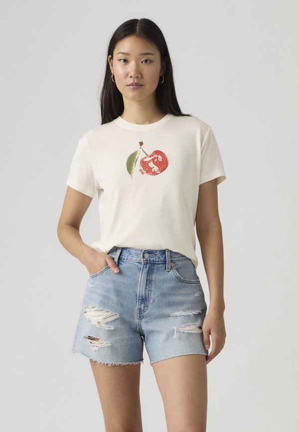 Levi's® FAVORITE TEE - Print T-shirt - disco cherry egret