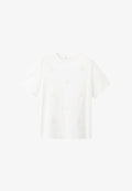 Mango ADULT - Print T-shirt - white