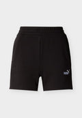 Puma SMALL LOGO HIGH WAIST SHORTS - Sports shorts - black