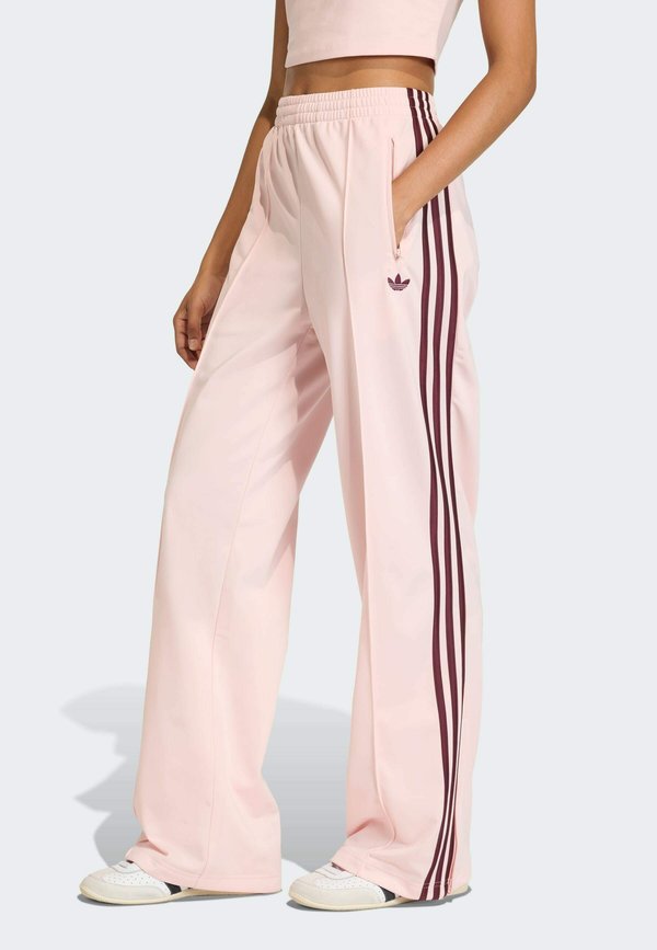 adidas Originals FIREBIRD LOOSE - Tracksuit bottoms - sandy pink   maroon