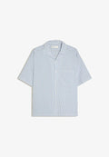 Bershka STRIPPED - SHIRT - Shirt - beige