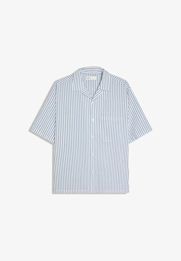 Bershka STRIPPED - SHIRT - Shirt - beige