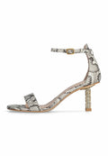 LIU JO LIU JO SANDALS WITH BRANDED HEEL
