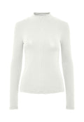 Pieces PCKITTE ZIP T-NECK