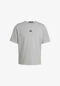 adidas Performance D4T WORKOUT FRENCH TERRY - Basic T-shirt - medium grey heather