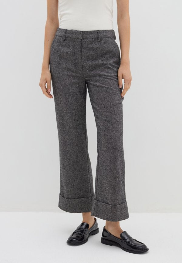 Stefanel WIDE-LEG IN TWEED
