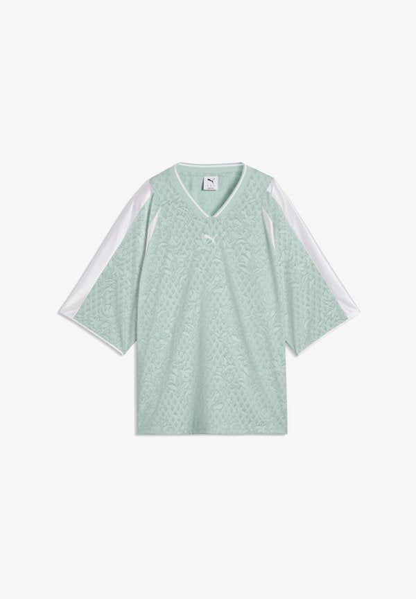 Puma OVERSIZED SHORT SLEEVE  - Basic T-shirt - créme de mint