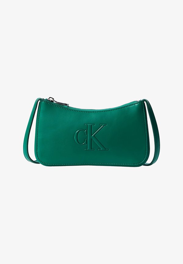 Calvin Klein BOLD MINI BAG - Cross body bag - green