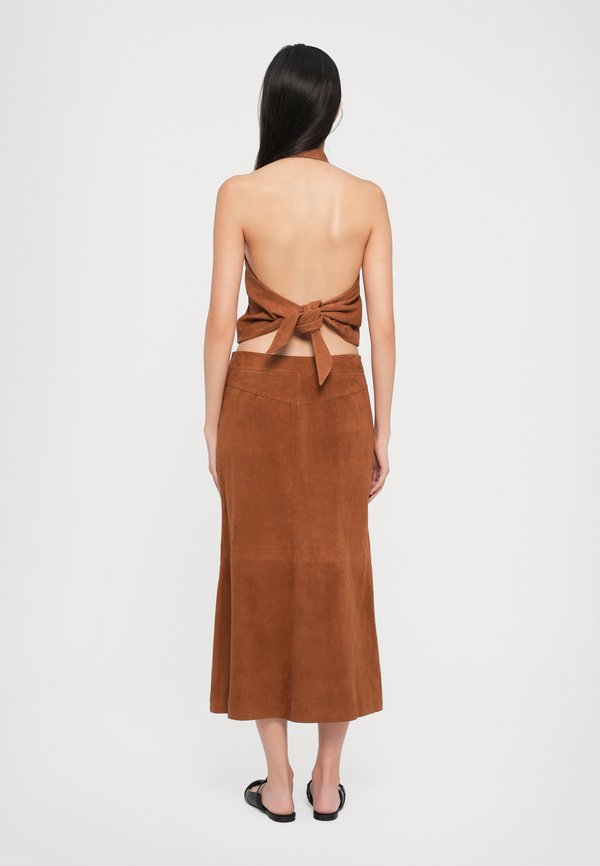STUDIO ID TIE NECK HALTER