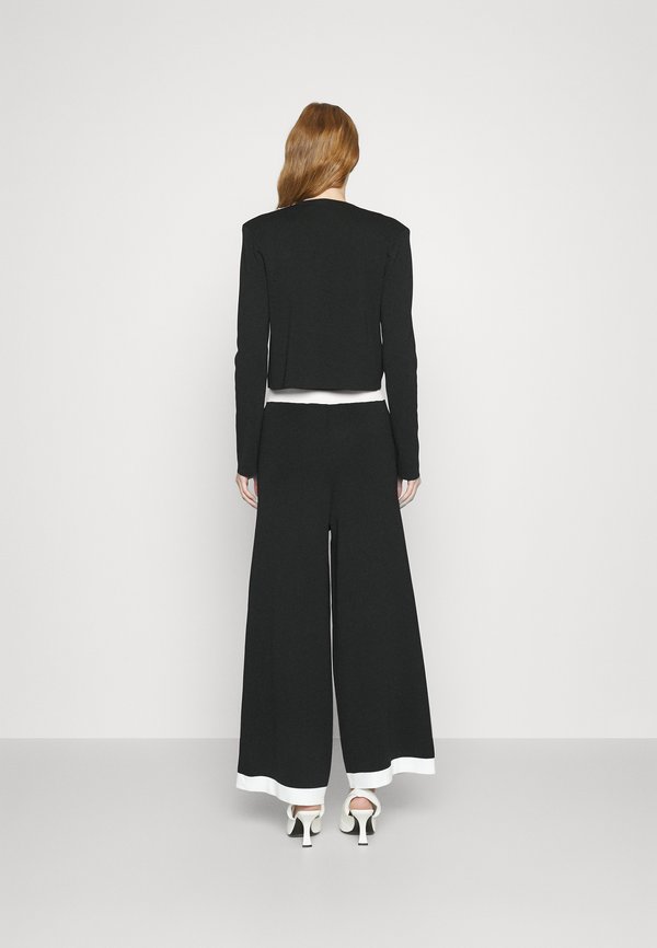 KARL LAGERFELD CROPPED CARDIGAN