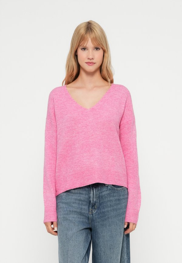 JDY JDYELANORA L/S V-NECK PULLO. KNT NOOS