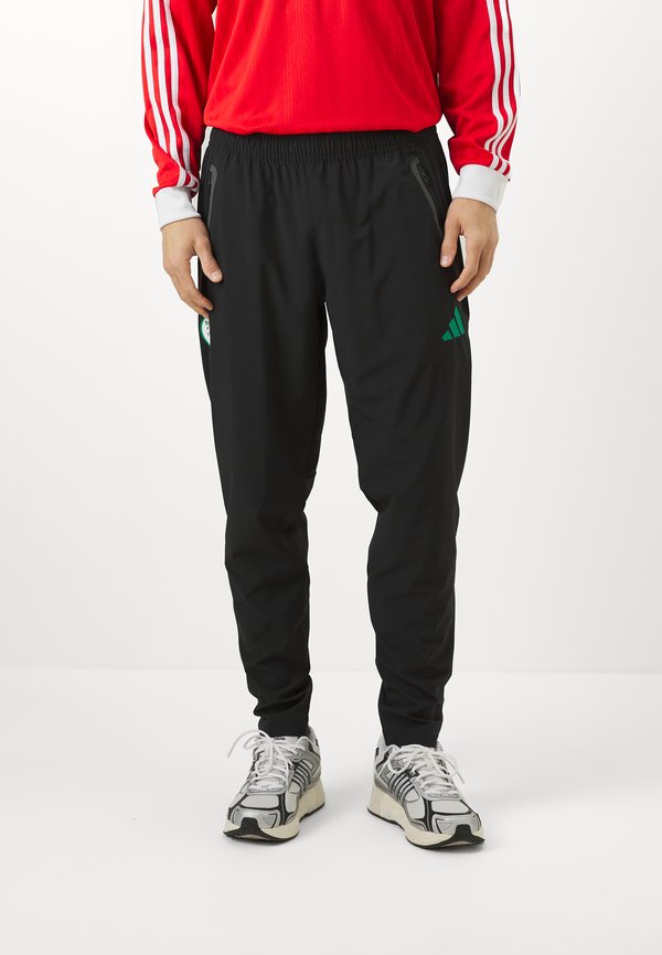 adidas Performance ALGERIA TIRO25 COMPETITION VIS TECH TRAVEL PANT - National team wear - black