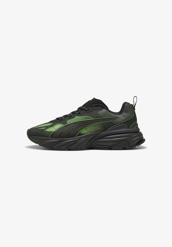 Puma FADE - Trainers - black/green fruit
