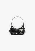 Bershka MULTI-POCKET - SHOULDER - Handbag - black
