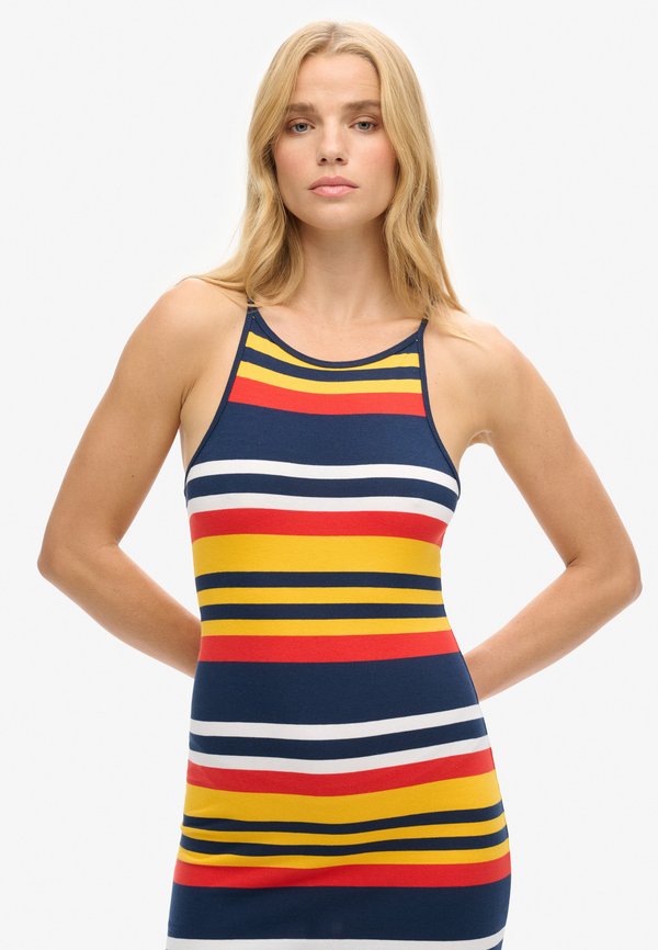 Superdry & Co STRIPE CAMI MIDI
