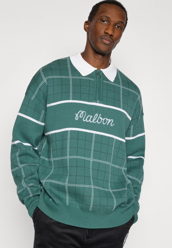 Malbon BENNETT PLAID SWEATER