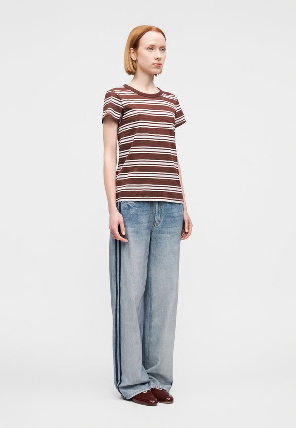 rag & bone THE SLUB STRIPED TEE