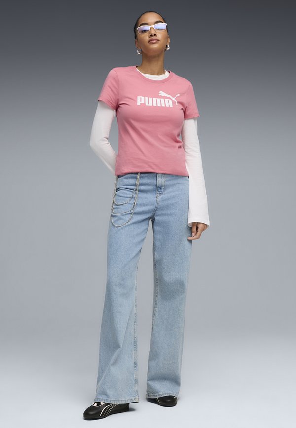 Puma NO. 1 LOGO TEE - Print T-shirt - wild pink