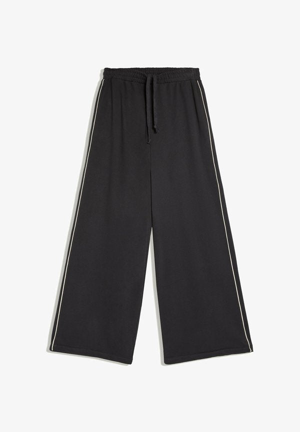 Bershka PLUSH - JOGGERS - Tracksuit bottoms - dark grey